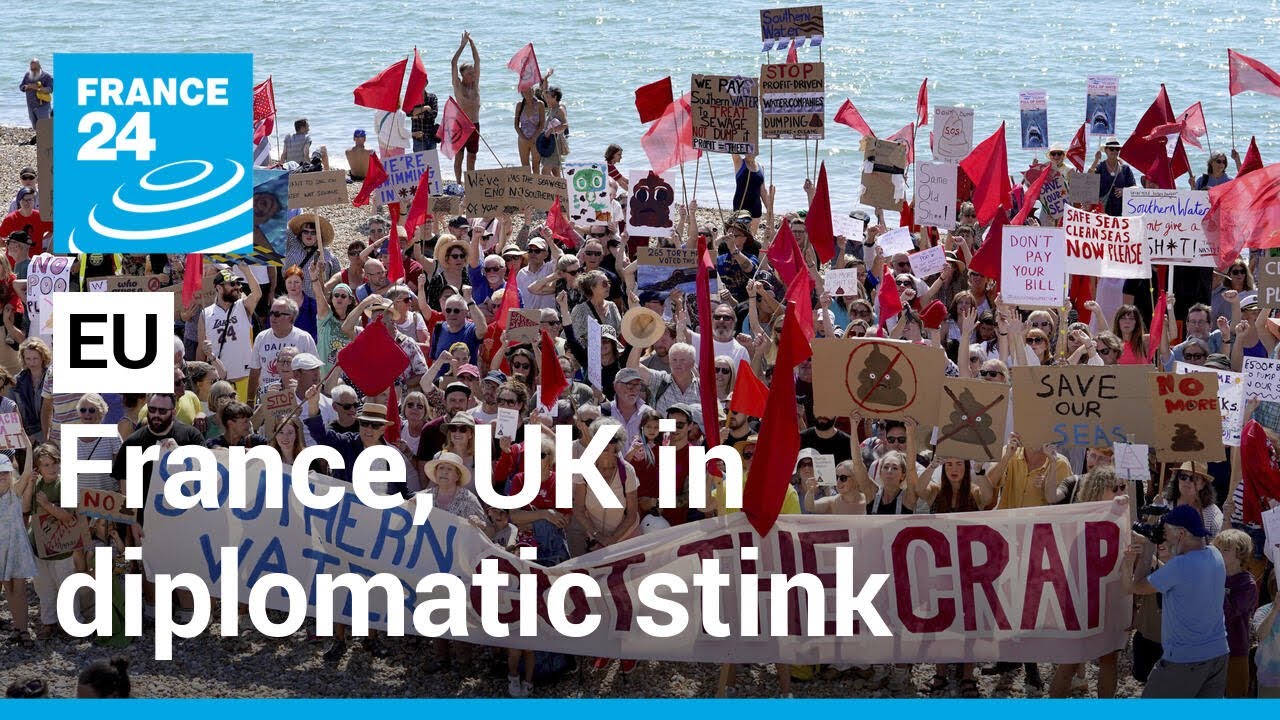 France, UK in diplomatic stink over raw sewage dumped in shared waters • FRANCE 24 English