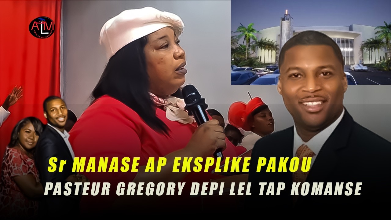 Sr MANASÉ KI GRANDI AK PASTEUR GREGORY AP PALE KIJAN BISHOP LA TE YE EPI AMITYE YO