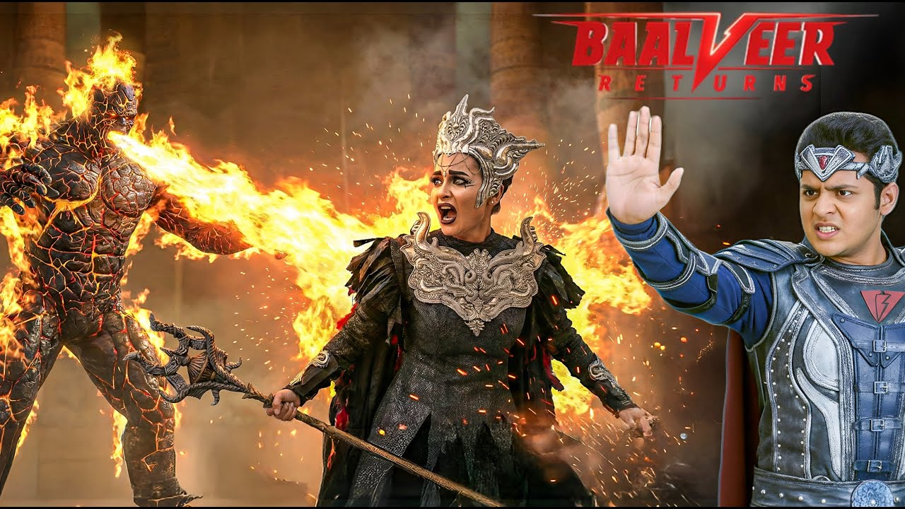 बालवीर को तिमनासा पर आई दया और पहुँच गया उसको fire rock से बचाने || Balveer Returns