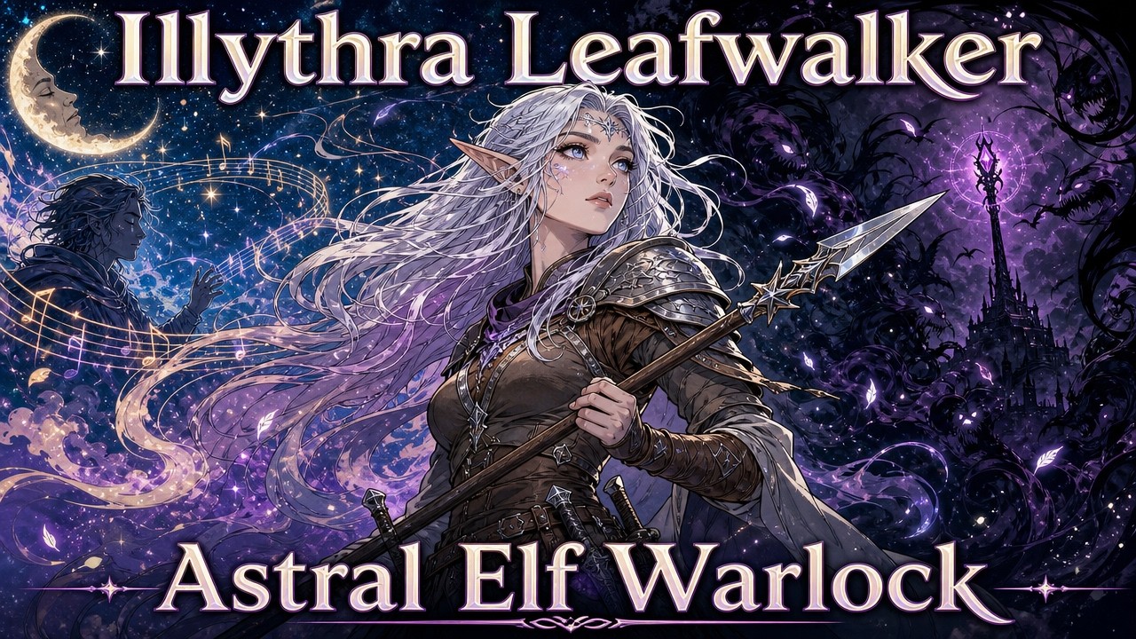Illythra Leafwalker - Astral Elf Warlock