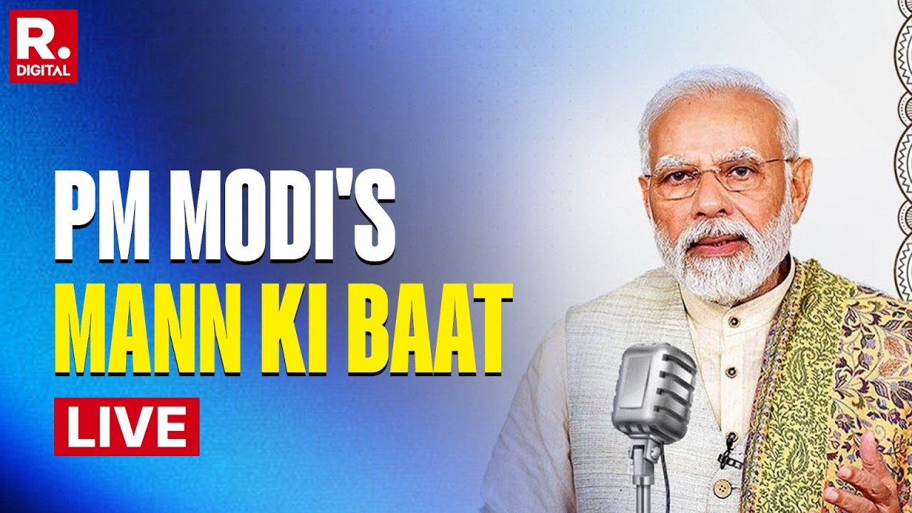 LIVE: PM Modi Addresses Nation in 135th Episode of Mann Ki Baat | Full Speech