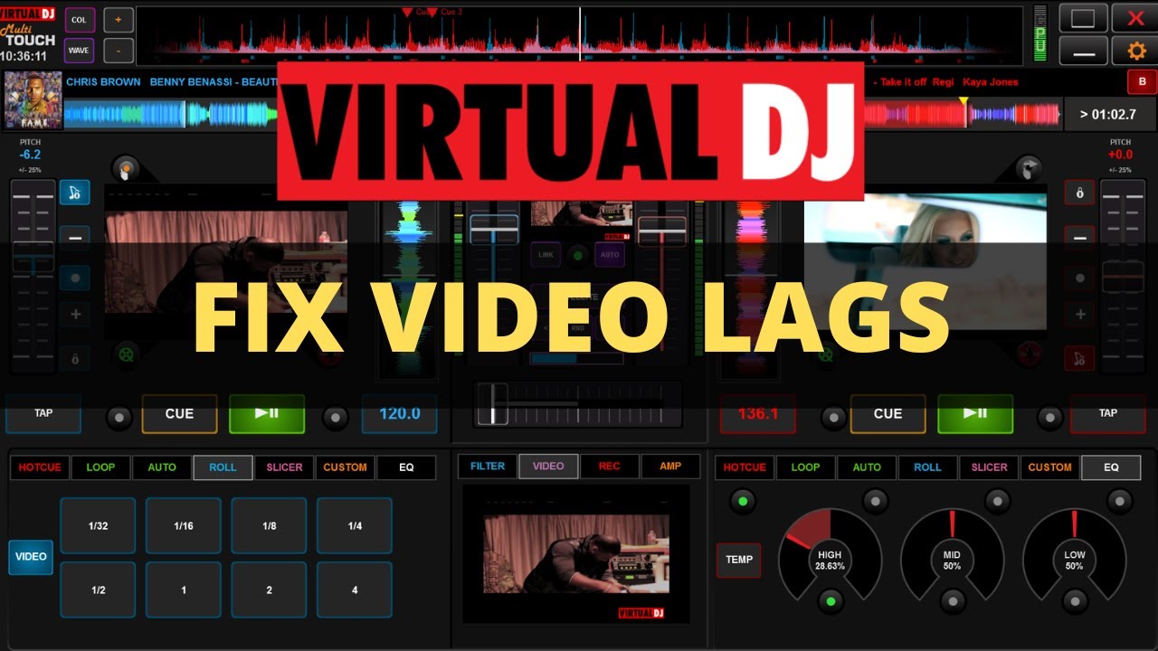 VirtualDJ 2023: ИСПРАВЛЕНИЕ ЗАГАГОВ ВИДЕО