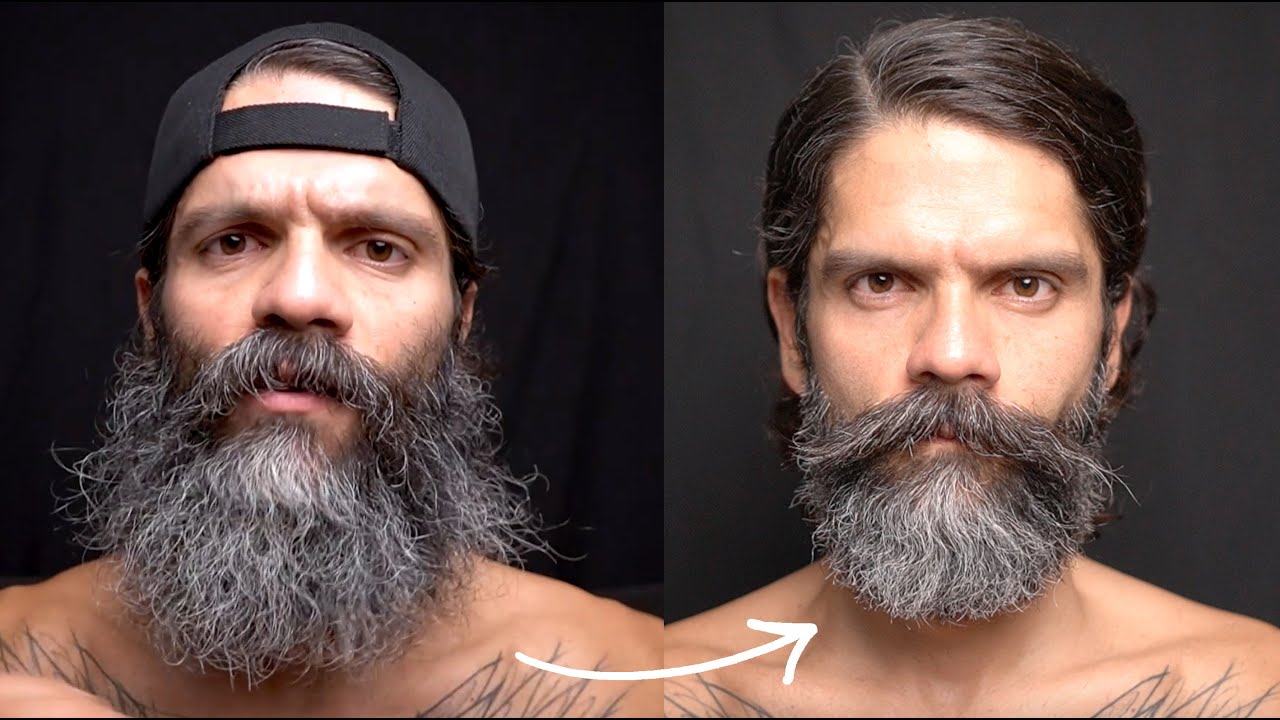 Cómo ARREGLAR el volumen, el largo y el perfil de tu BARBA. Caso de 11 MESES.