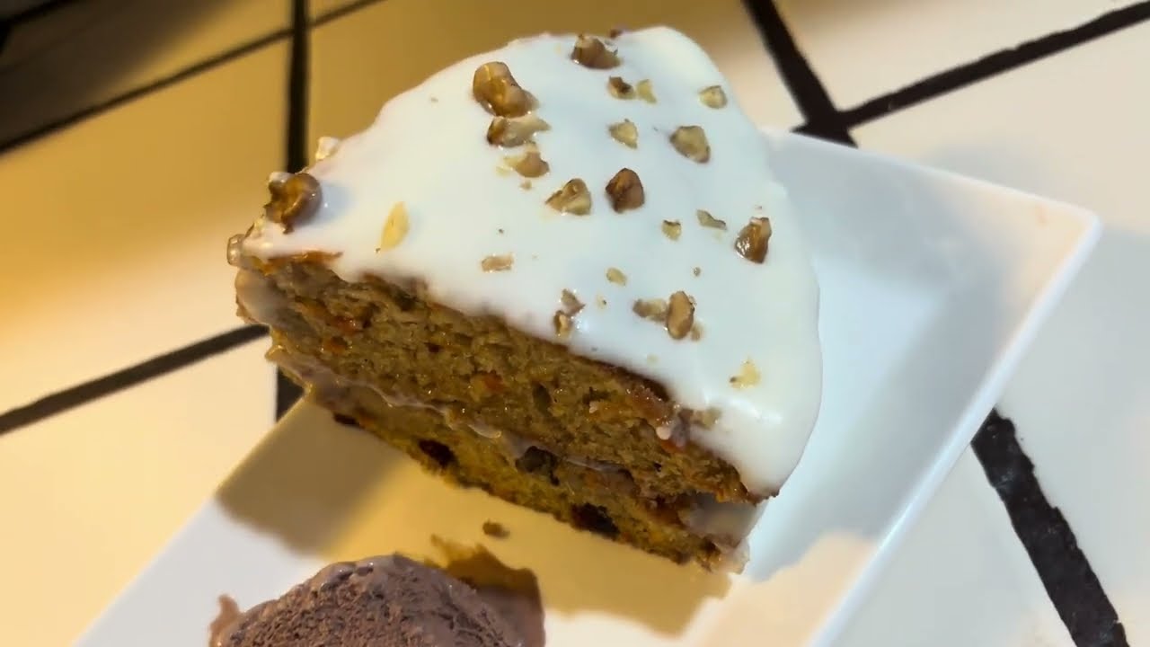 How To Bake A Delicious Carrot Cake | FIRST CARROT CAKE EVER