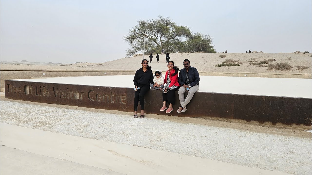 "Exploring the Mystery of Bahrain’s Tree of Life | A 400-Year-Old Wonder in the Desert!"✨️🌳