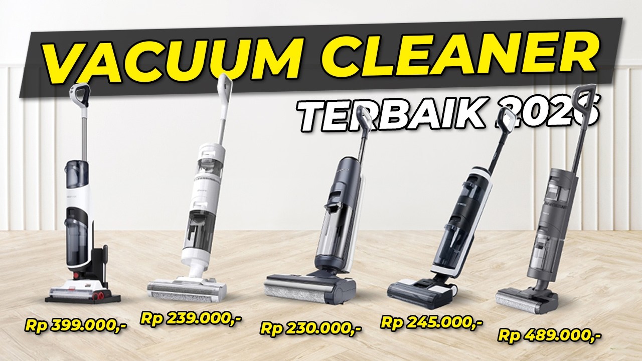5 Rekomendasi VACUUM CLEANER Murah Berkualitas TERBAIK 2026