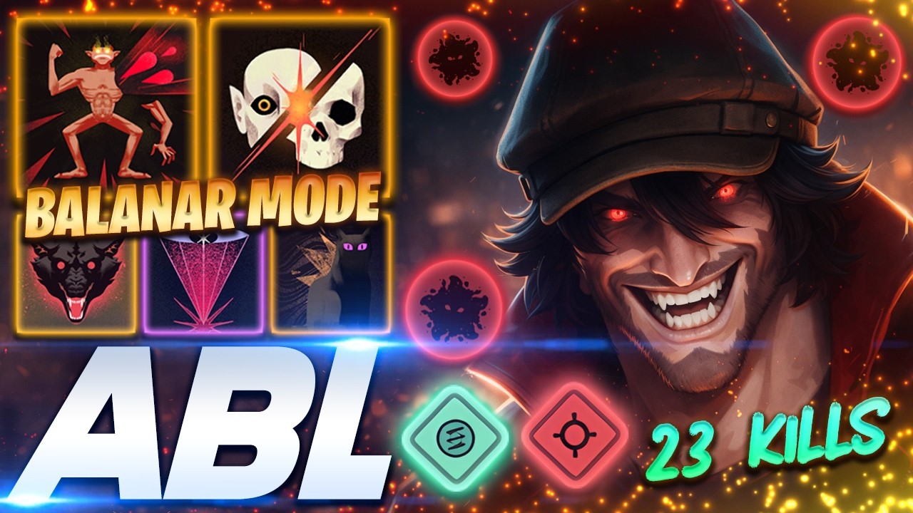 ABL Drifter BALANAR MODE 23 KILLS - Deadlock Pro Gameplay & Guides [Watch & Learn]