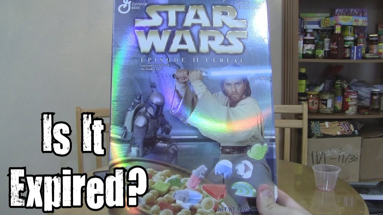 Is It Expired? - 11 Year Old Star Wars Episode II Cereal