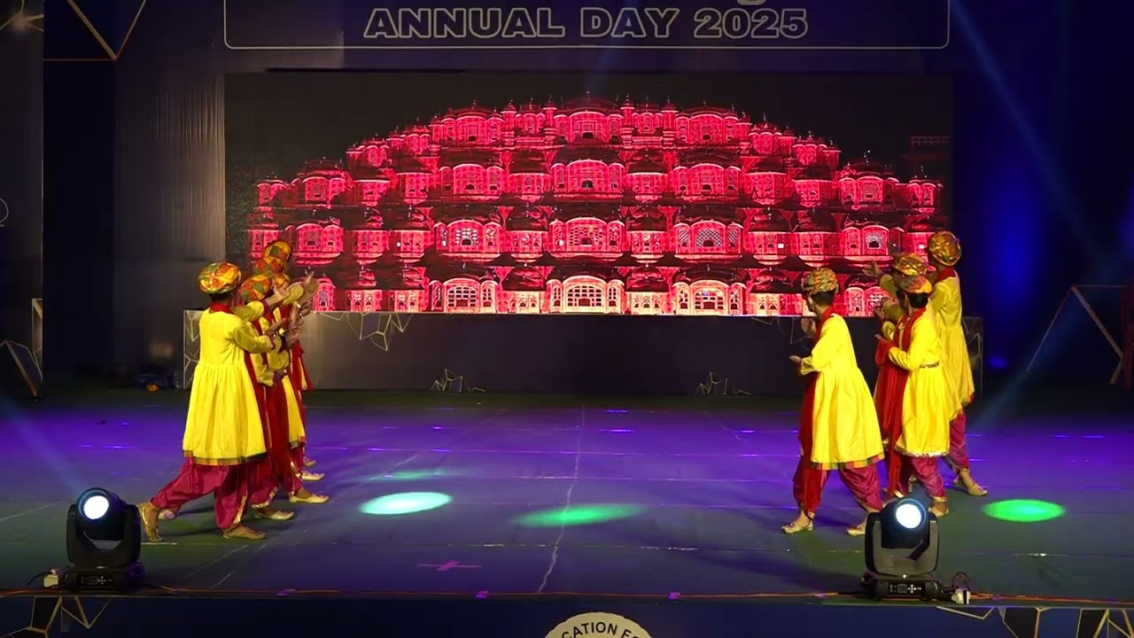 Rajasthani Dance - St. Xavier's Kindergarten School