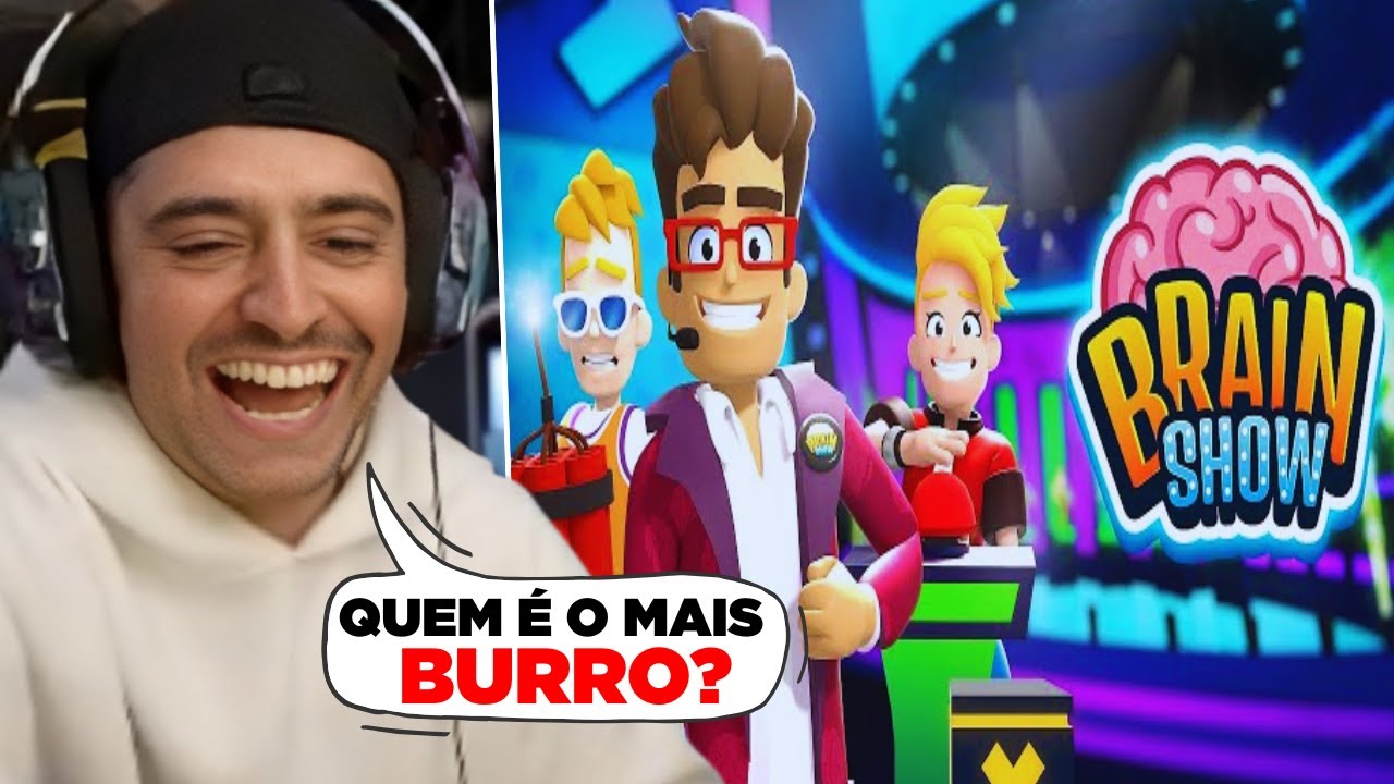 LOUD CORINGA JOGANDO COM OS AMIGOS | brain show