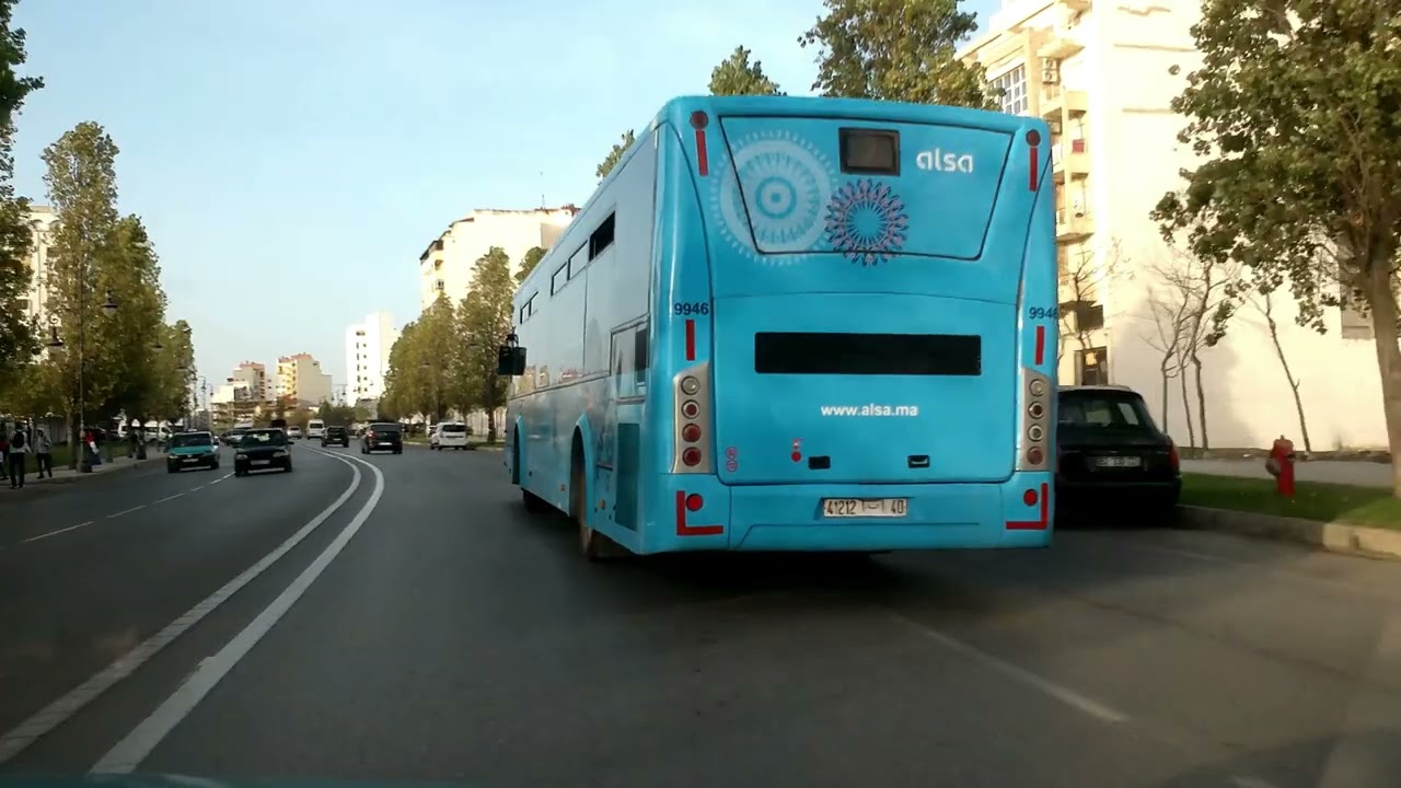 Driving from City Center to the Airport for 12 $|Tanger, Morocco 2023 القيادة من وسط المدينة إلى الم