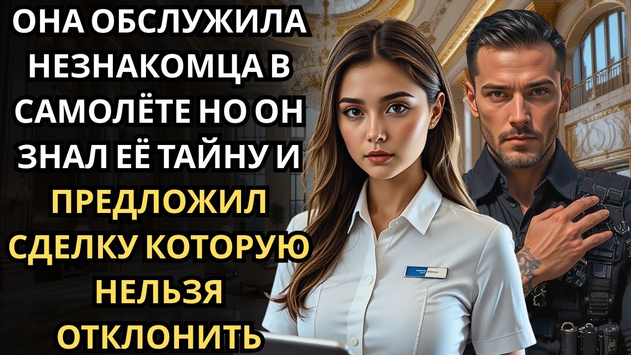 Во время ночного рейса стюардесса почувствовала взгляд… рядом сидел MILLIONAIRE MAFIA BOSS.