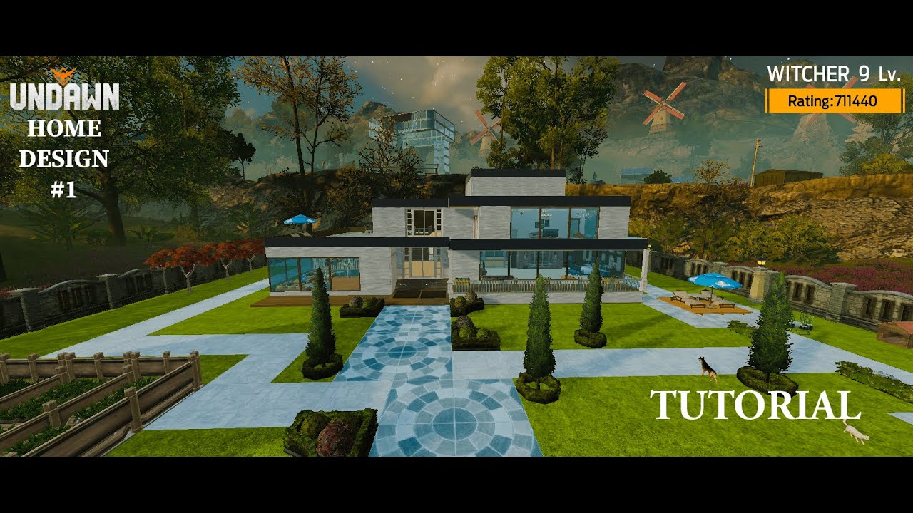 UNDAWN MOBILE | Homestead modern home design tutorial #1