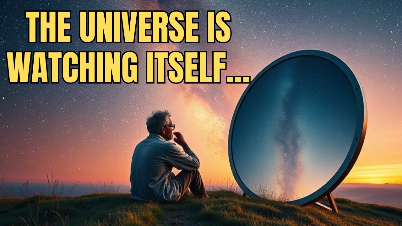 The Cosmic Mirror — When the Universe Looks Back at Itself