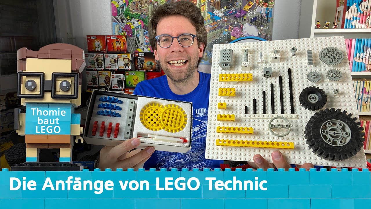 Die Anfänge von LEGO® Technic und erste Technic-Sets im Jahr 1977
