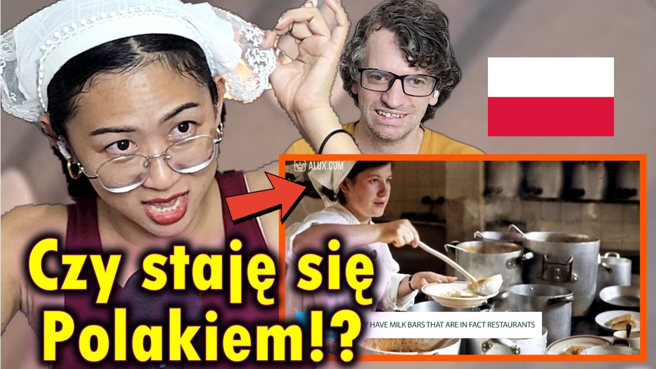 Our Reaction to 15 Things You Didn't Know About Poland (with Polish subtitles)
