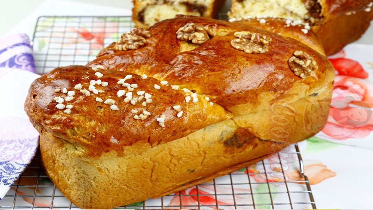 COZONAC PUFOS  | CEA MAI BUNA RETETA | Cu Smantana, Nuca, Cacao si Rahat  | Anyta Cooking