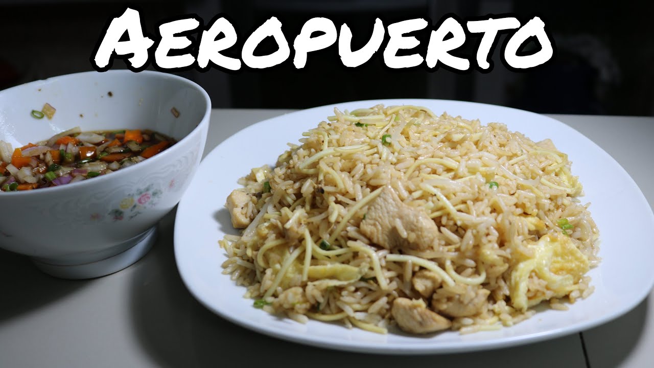 Como Preparar AEROPUERTO Chifa Peruano con pocos Ingredientes | La Receta del buen sabor