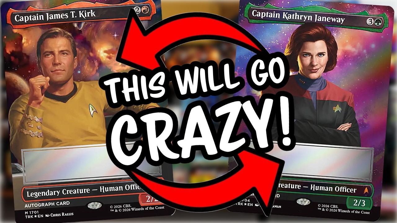 First Look at MTG Star Trek - The Biggest Change to MTG in my Lifetime