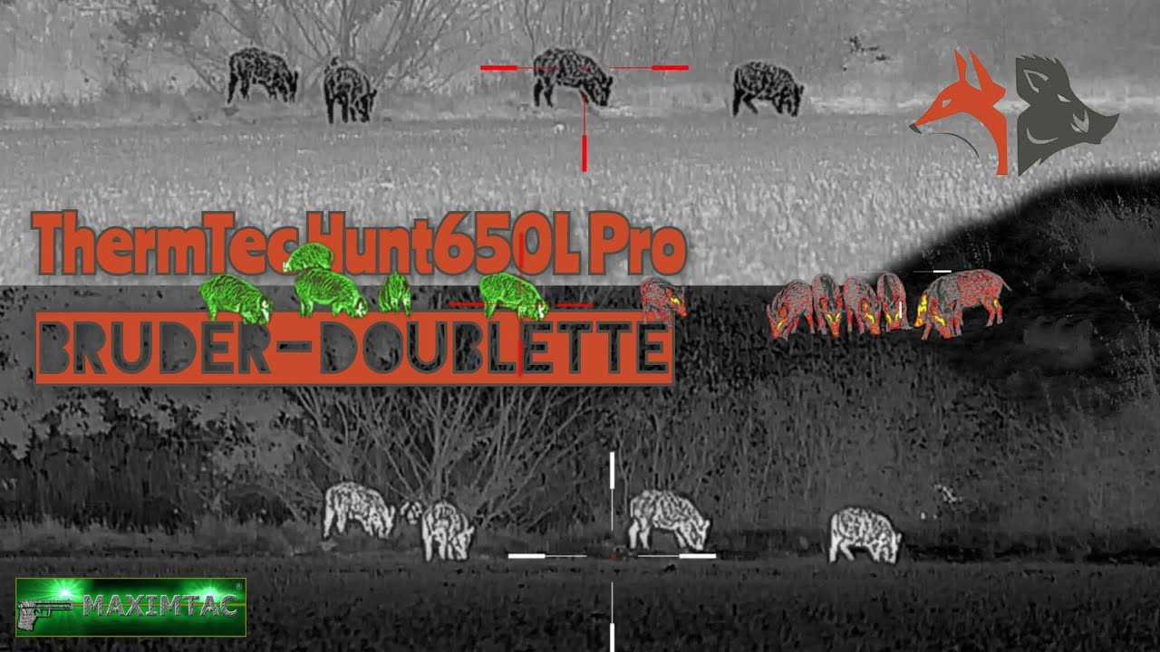 BRUDER-DOUBLETTE|ThermTec Hunt650L|Wildschweinjagd 