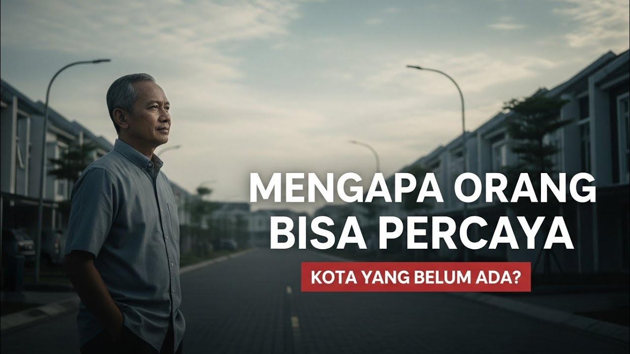 Mengapa Orang Bisa Percaya Kota Yang Belum Ada a📌CMR #103