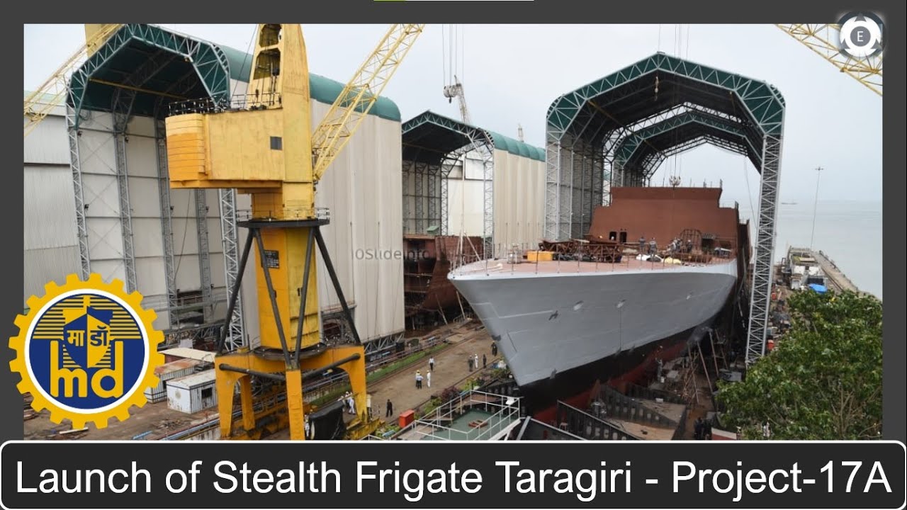 Launch of Stealth Frigate Taragiri - Project-17A