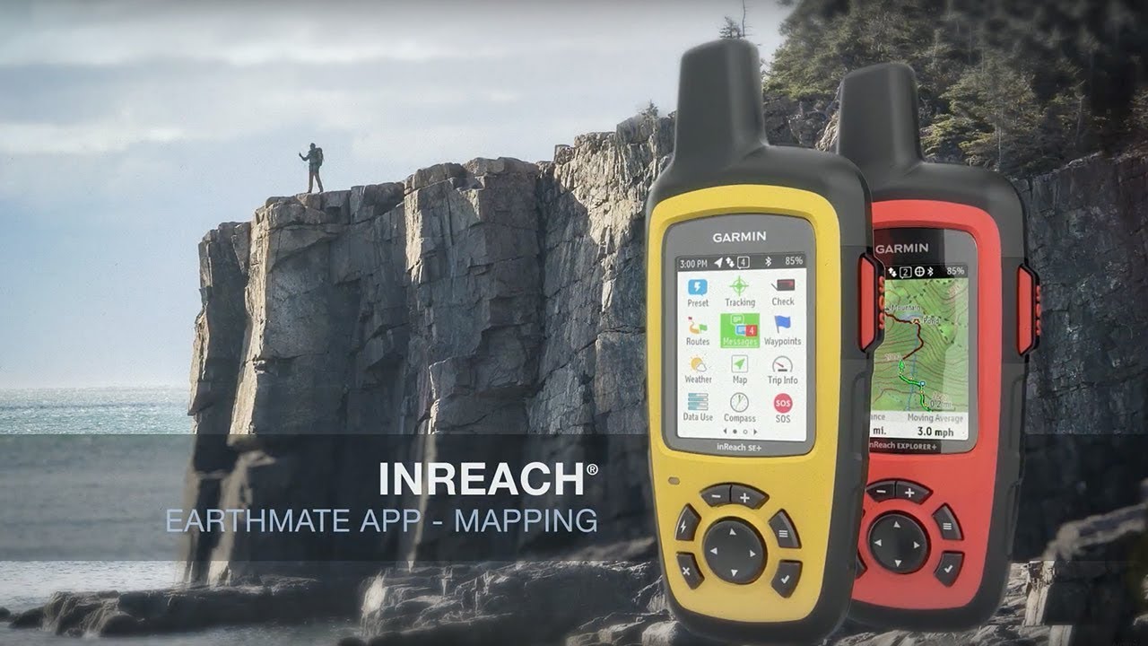 Garmin inReach: Earthmate App &ndash; Mapping