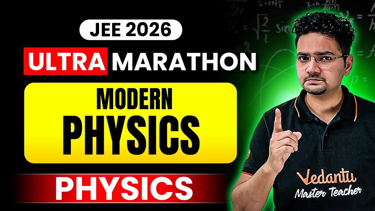 JEE Mains 2026 - Complete MODERN PHYSICS Marathon | JEE Physics | Abdul Sir