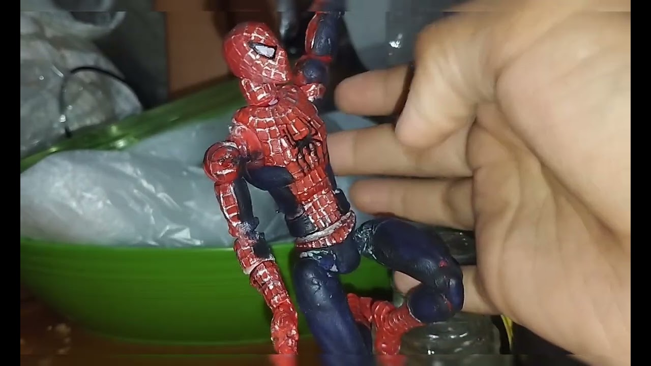 Spiderman super poseable impreso en 3d reseña 🔷💙