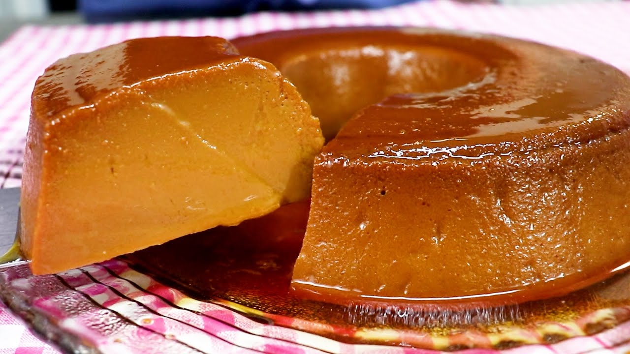 ESSE PUDIM É TÃO CREMOSO QUE ATÉ PARECE UM DOCE DE LEITE DE CORTE - Isamara Amâncio