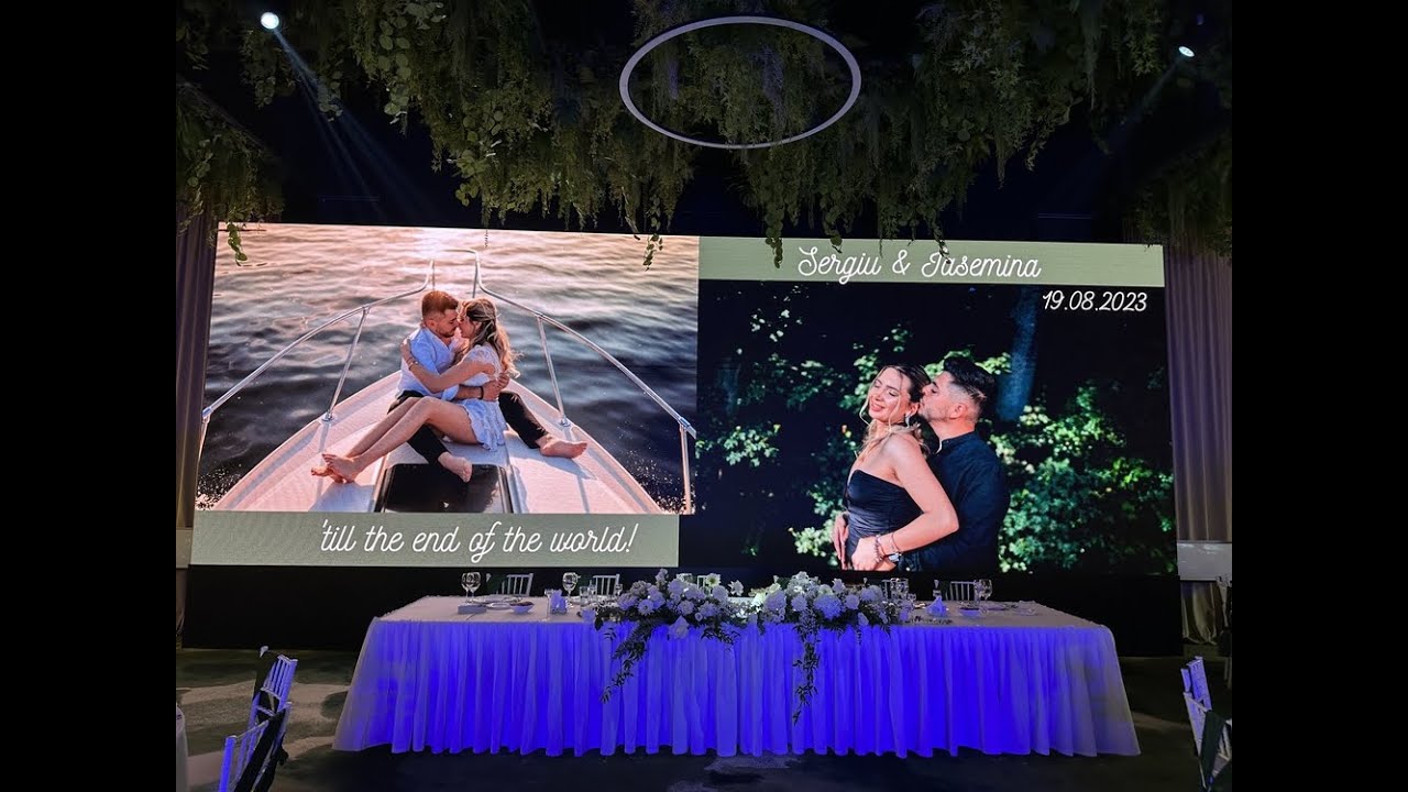 Salon de evenimente cu ecran LED | Domeniile Săftica
