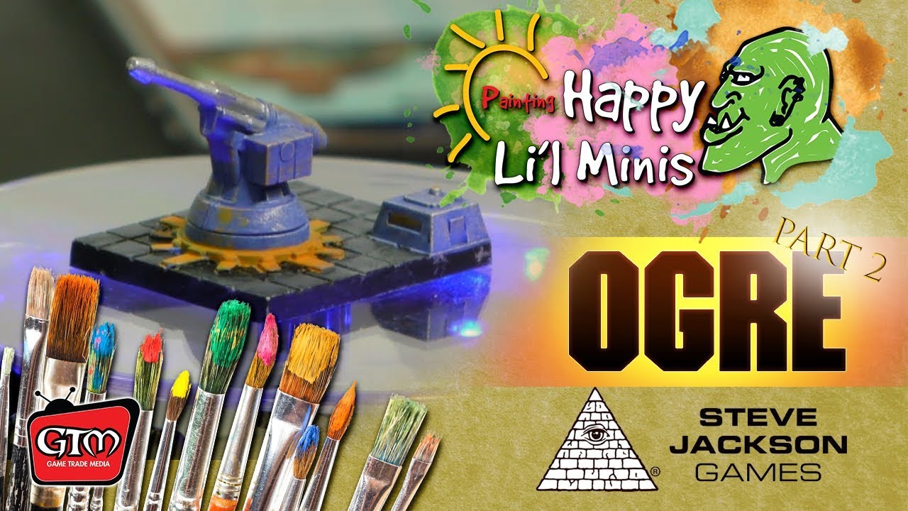 Painting Happy Lil' Minis - Ogre part 2