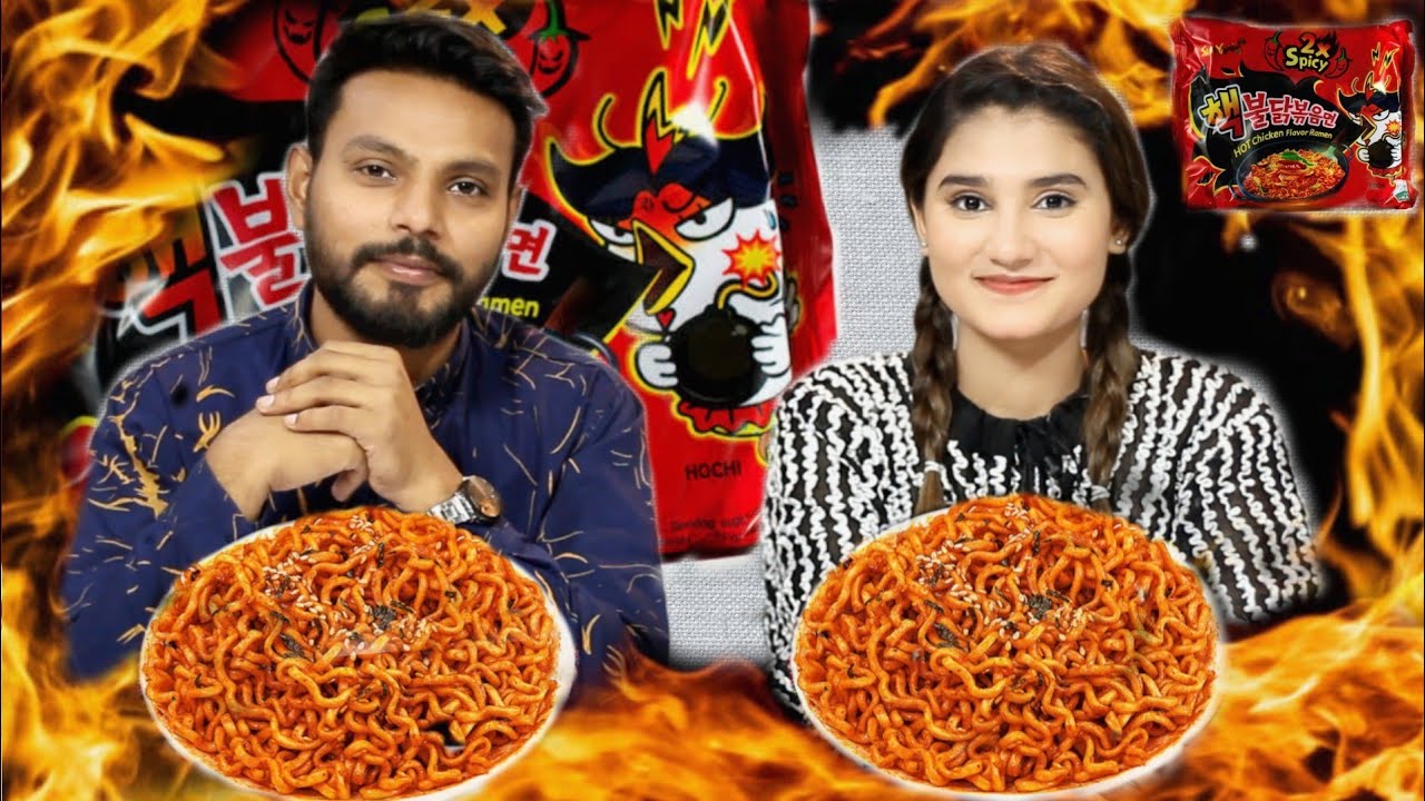 2x Spicy Noodles Challenge |Most Spicy Noodle@Crazy Comedy