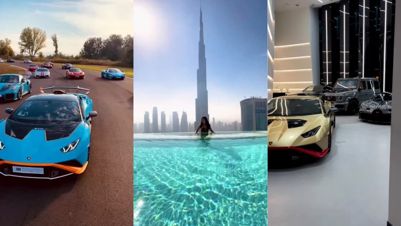 37 luxury lifestyle, super cars, watches, rich money, clips for making tiktoks/reels/shorts