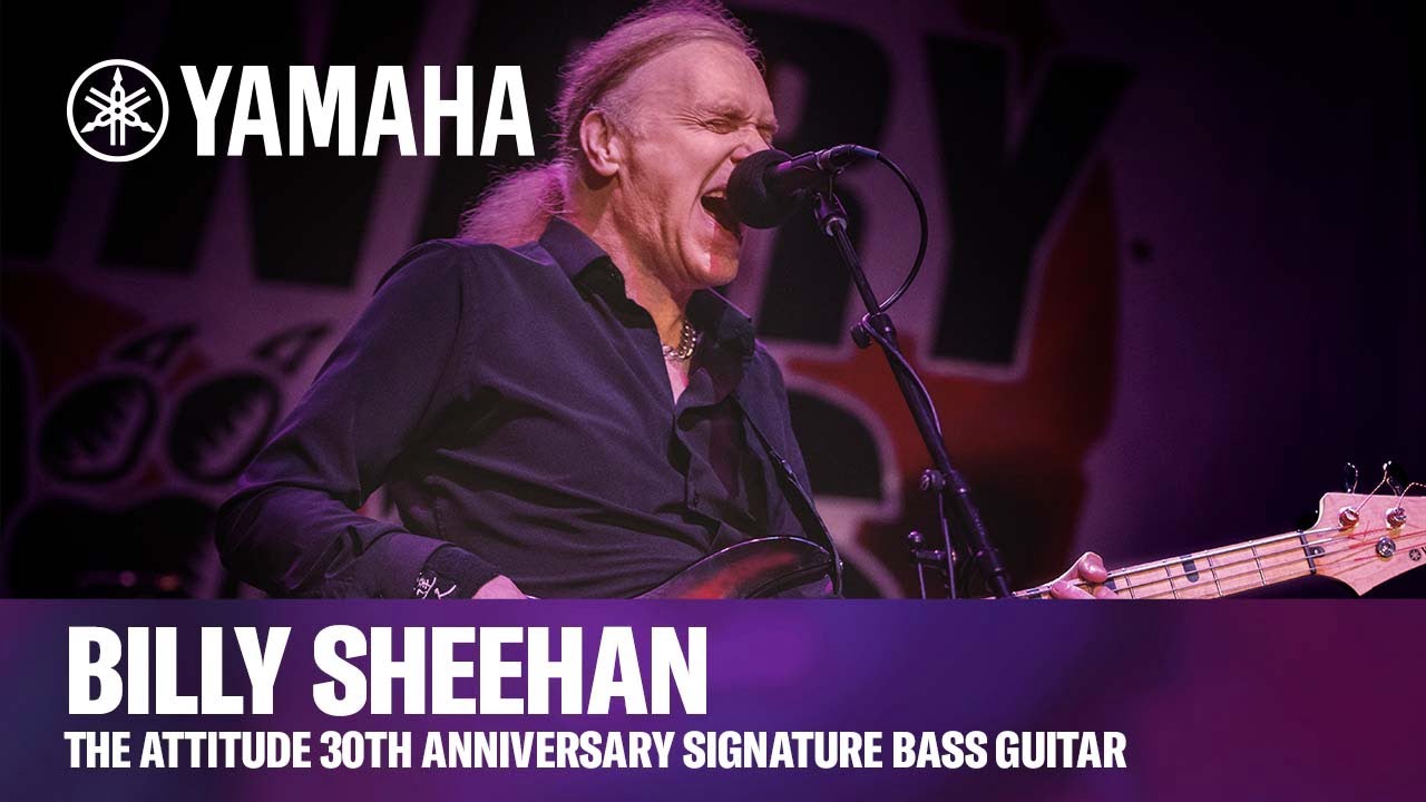 Yamaha | Билли Шиэн — бас-гитара Attitude 30th Anniversary Signature