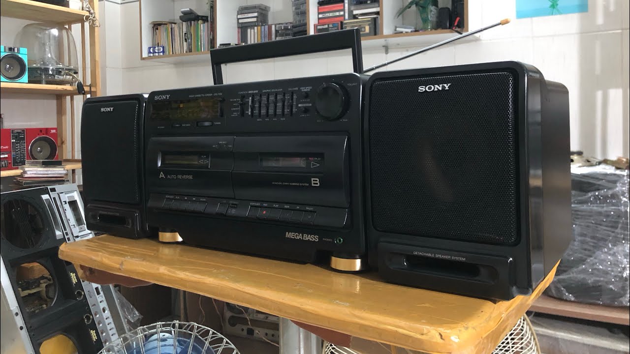 Sony Cfs-710S.. dòng máy bền hay. Hàng tuyển đẹp, hát tốt..