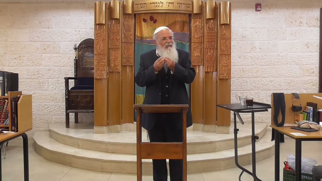 הרב דוד תורג'מן בביקור בישיבה: הלכות אמונה