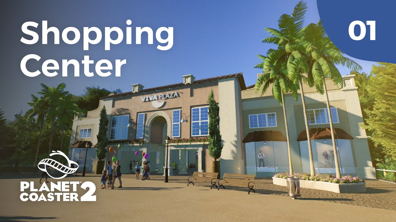 Um novo começo? Criando um Shopping Center no Planet Coaster 2 | Ep 01
