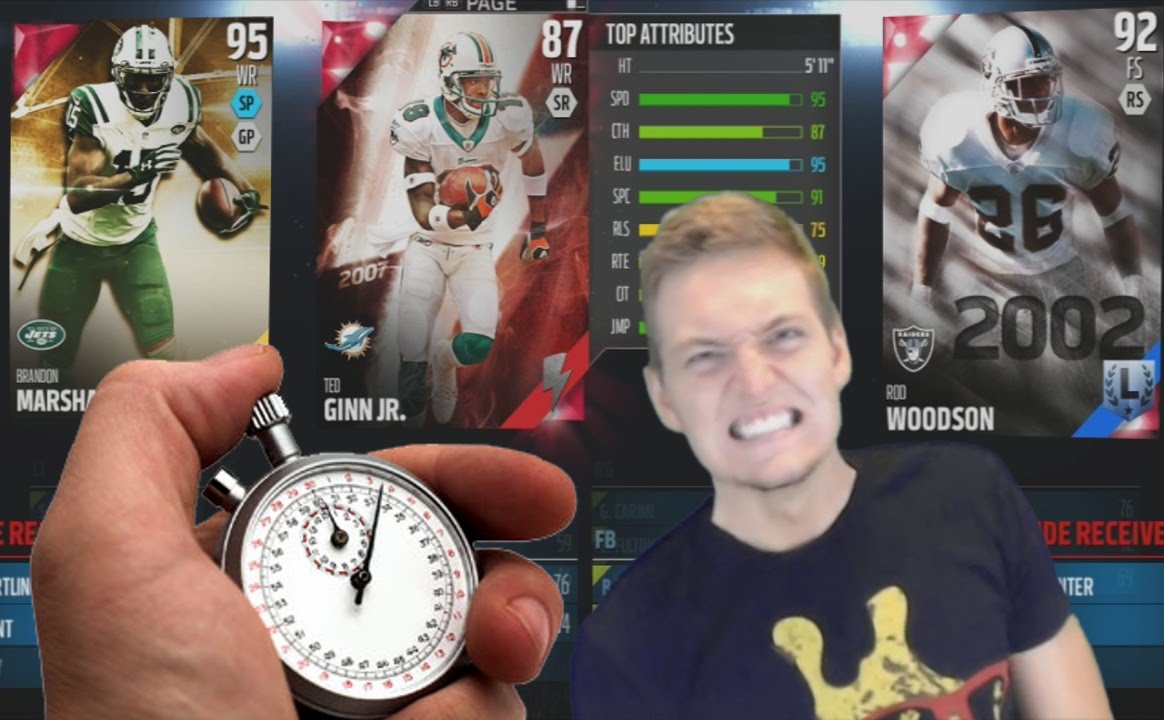 FASTEST 40 YARD DASH CHALLENGE! | MADDEN 16 DRAFT CHAMPIONS!