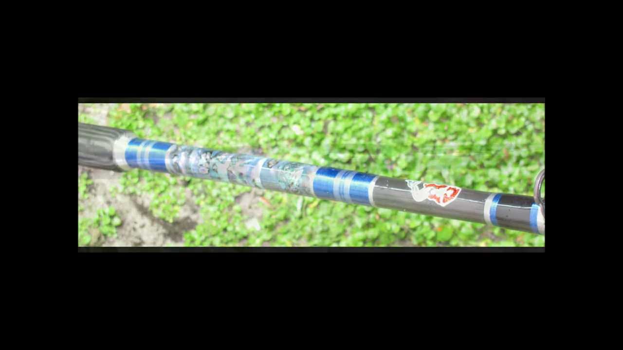 STRiZ Custom Rods and Calstar 850M - CUDAMAN.wmv