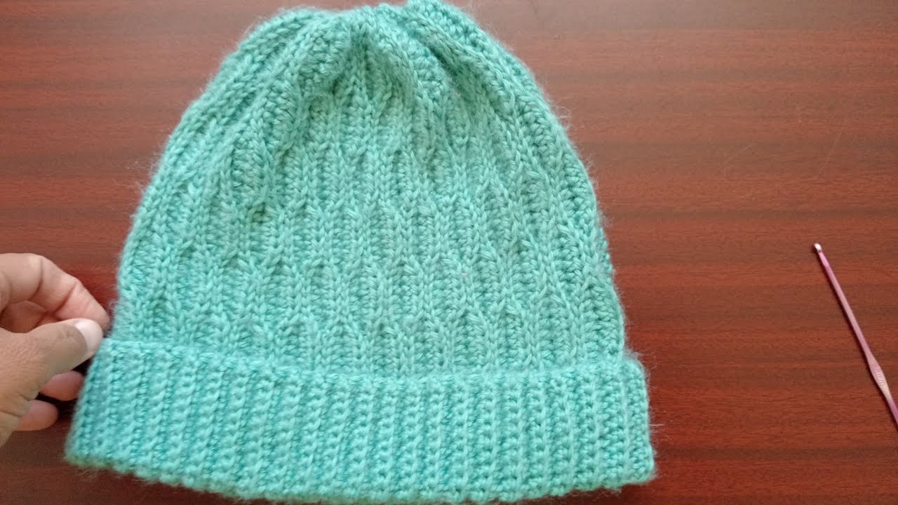 Crochet cap for children, man and ladies in hindi. ❤️❤️