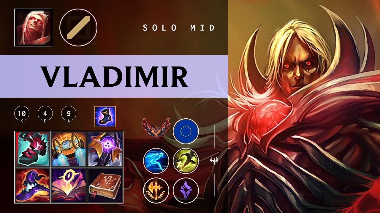 Vladimir Mid vs Aurora - EUW Grandmaster Patch 26.05