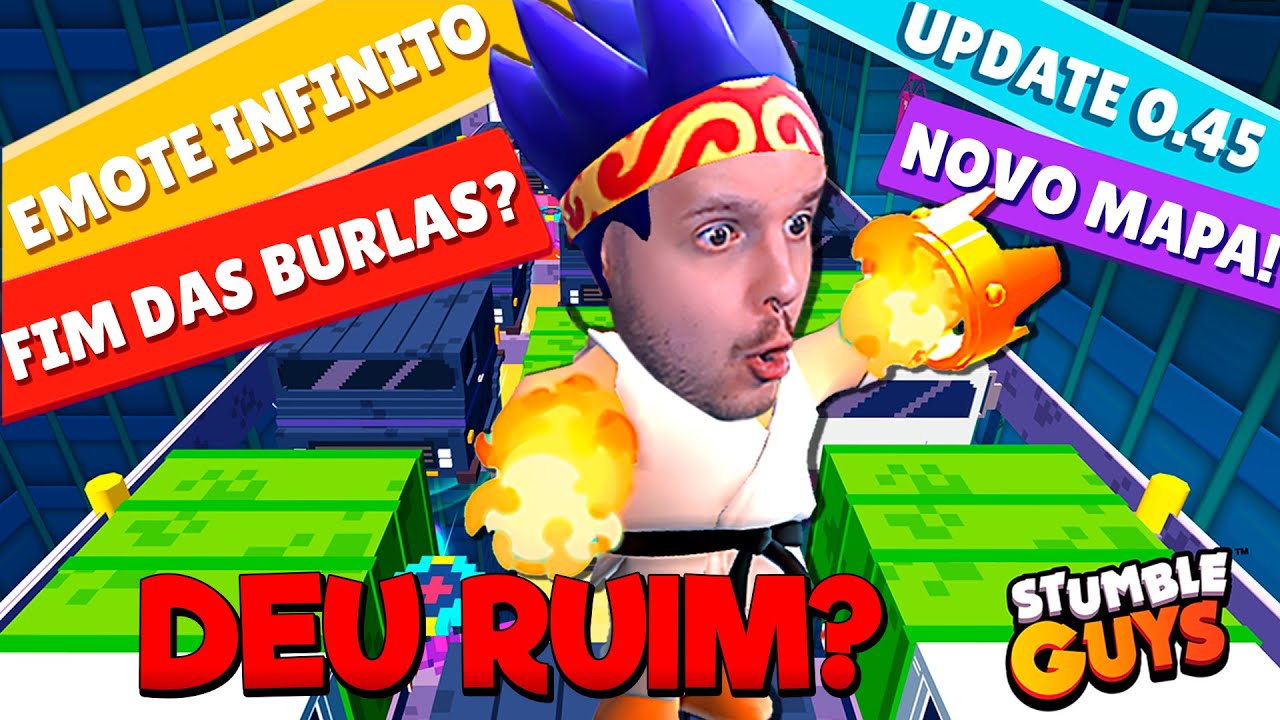 😱 TUDO O QUE MUDOU NA NOVA ATUALIZA&Ccedil;&Atilde;O 0.45 DO STUMBLE GUYS! 🔥 &lsaquo; KHORTEX &rsaquo;