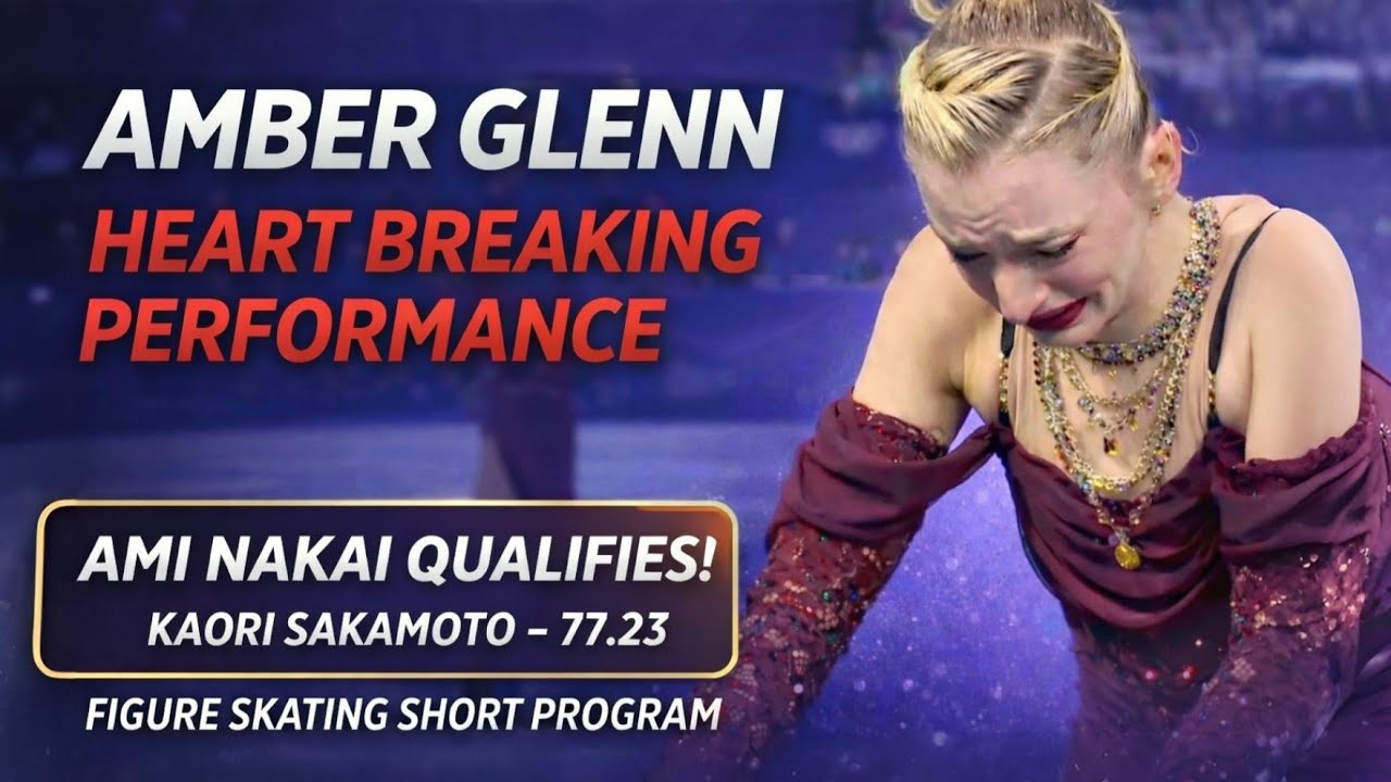 Emotional Amber Glenn after heart breaking performance, Ami Nakai wins, Kaori Sakamoto 77.23 