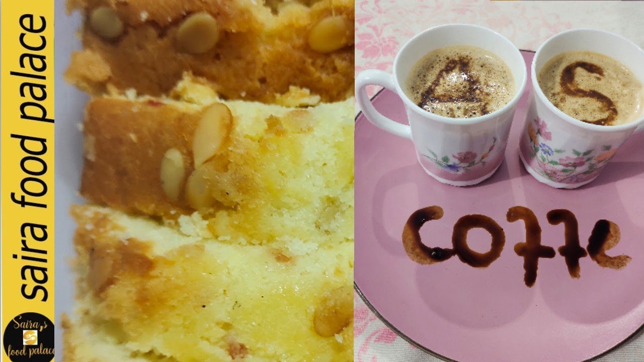 coffe with fruit cake 