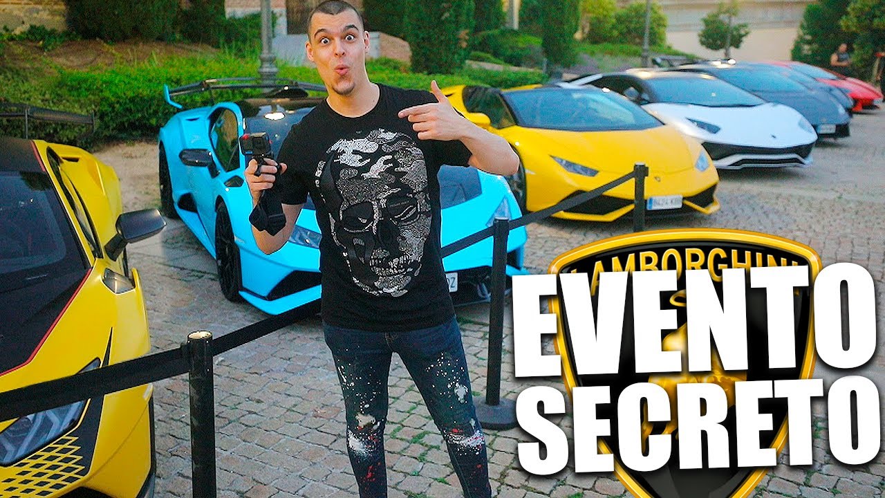 ASÍ ES UN EVENTO SECRETO DE LAMBORGHINI