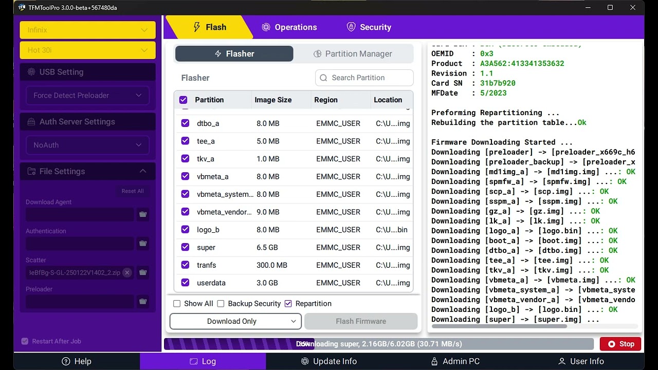 How the  MTK flash firmware support directly from compressed files (ZIP, 7z, TAR) works. 👍