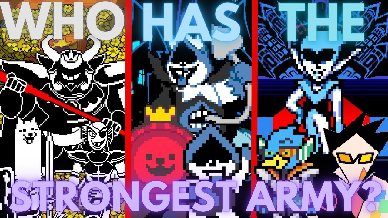 Какая армия Undertale и Deltarune самая сильная?