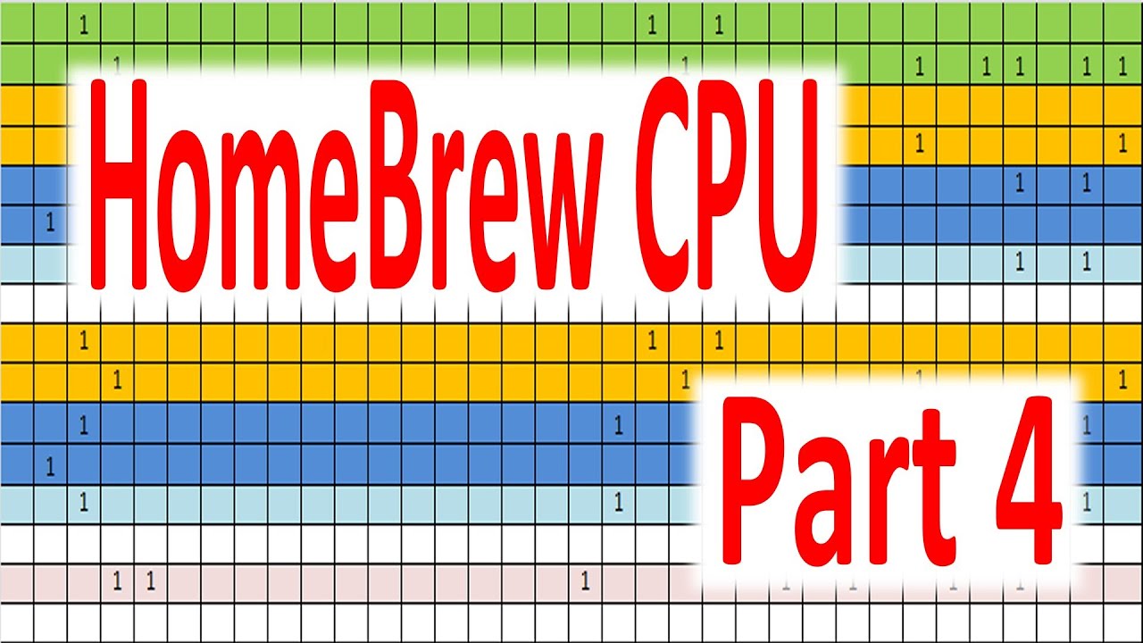 HomeBrew CPU Part 4 Addressing Modes and Microcode