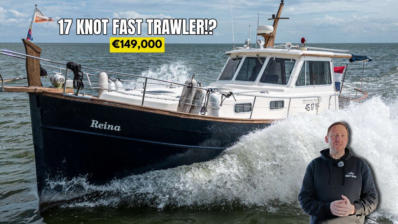 A 'Trawler' That Does 17 Knots? 🤯 The €149k Menorquin 120 Tour